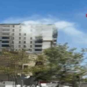 mardinde 17 katli rezidansta yangin TcC8up5w