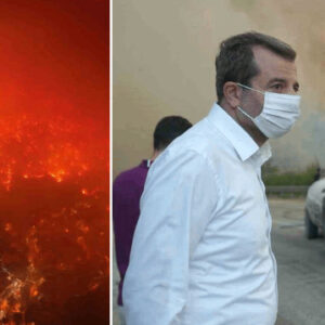 yangin sehitleri baskana sarilip ayran ikram etmisler yOt2XWKZ