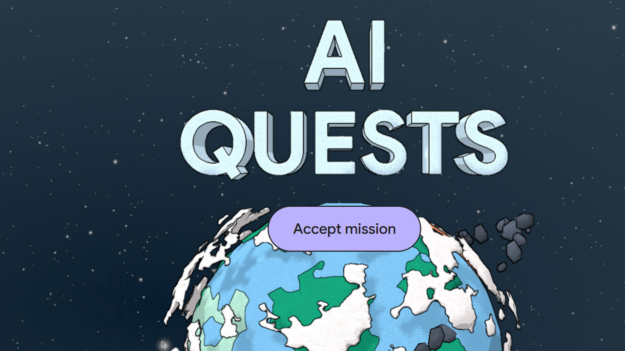 googledan eglenceli yapay zeka egitimi ai quests sitesi yayinda O5PaDwkr