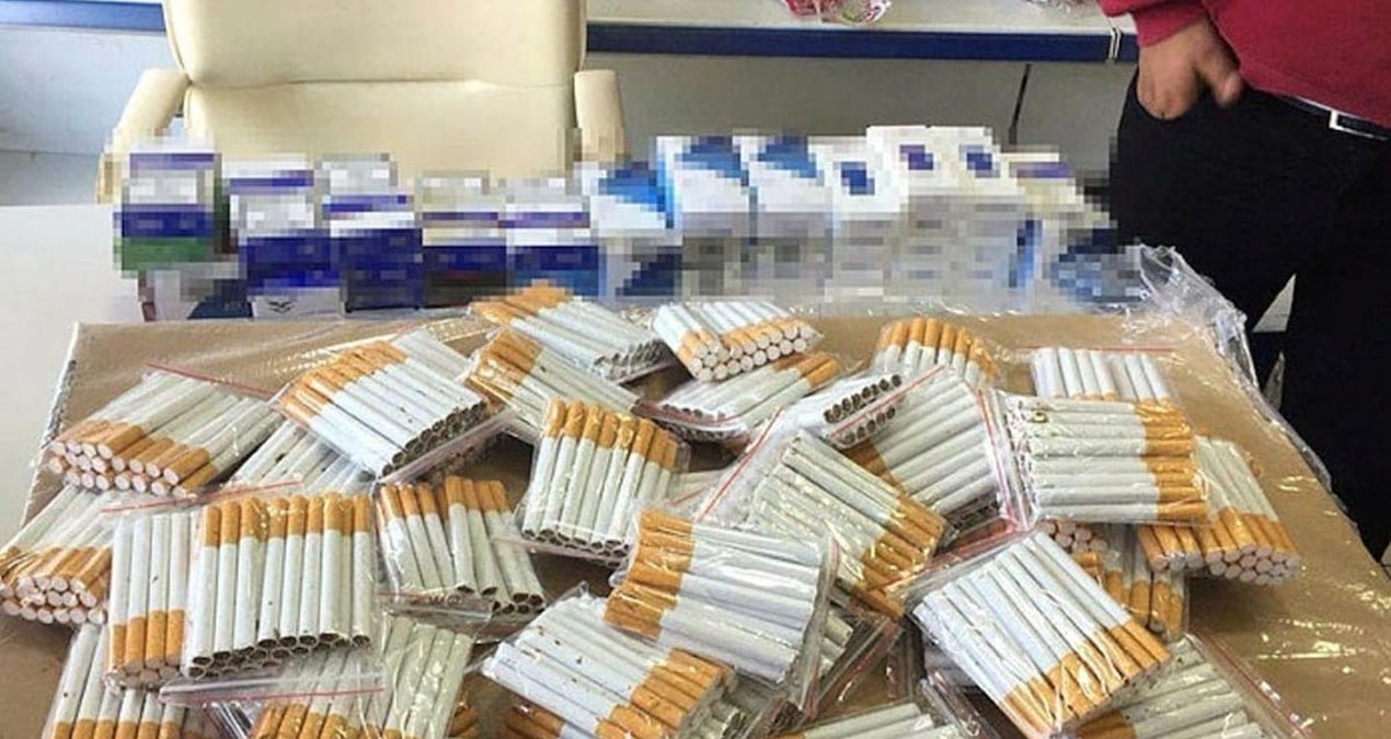 kayseride 640 paket kacak sigara ele gecirildi jnsK2RZM